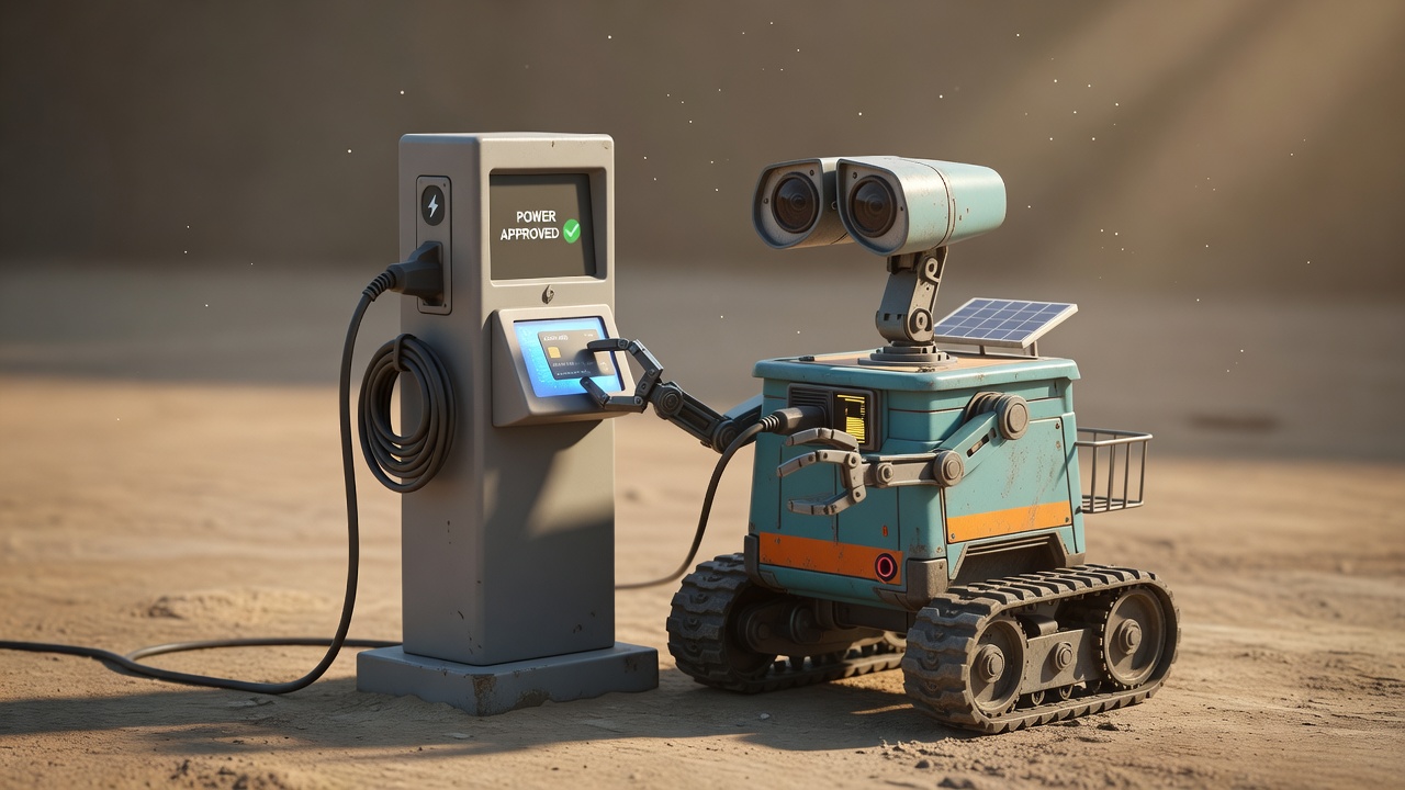 CARGO pays for power at a charge post
